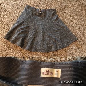 Hollister gray skirt